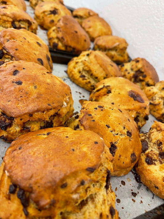 Our ever popular Crunchie Scones!