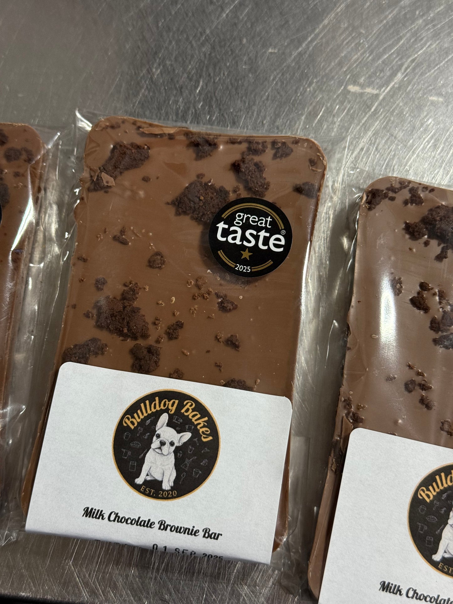 Milk Chocolate Brownie Bar - Bulldog Bakes