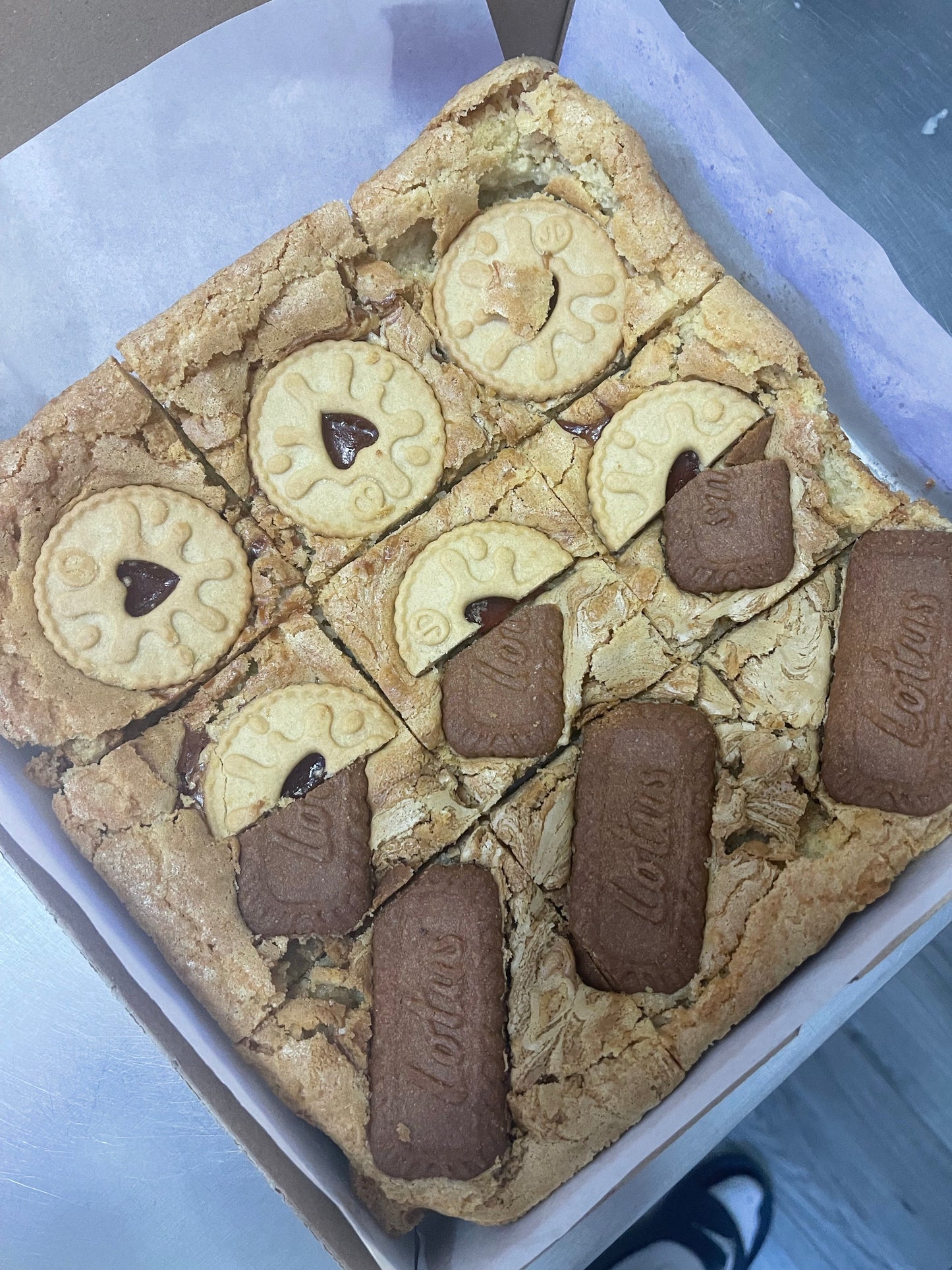 Box of Blondie - Bulldog Bakes