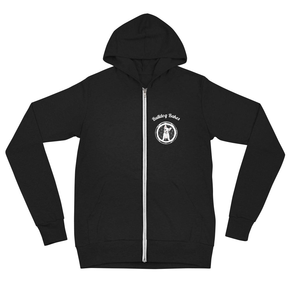 Unisex zip hoodie