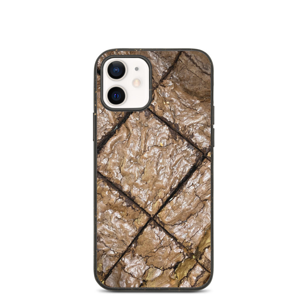 Biodegradable Brownie Print iPhone Case