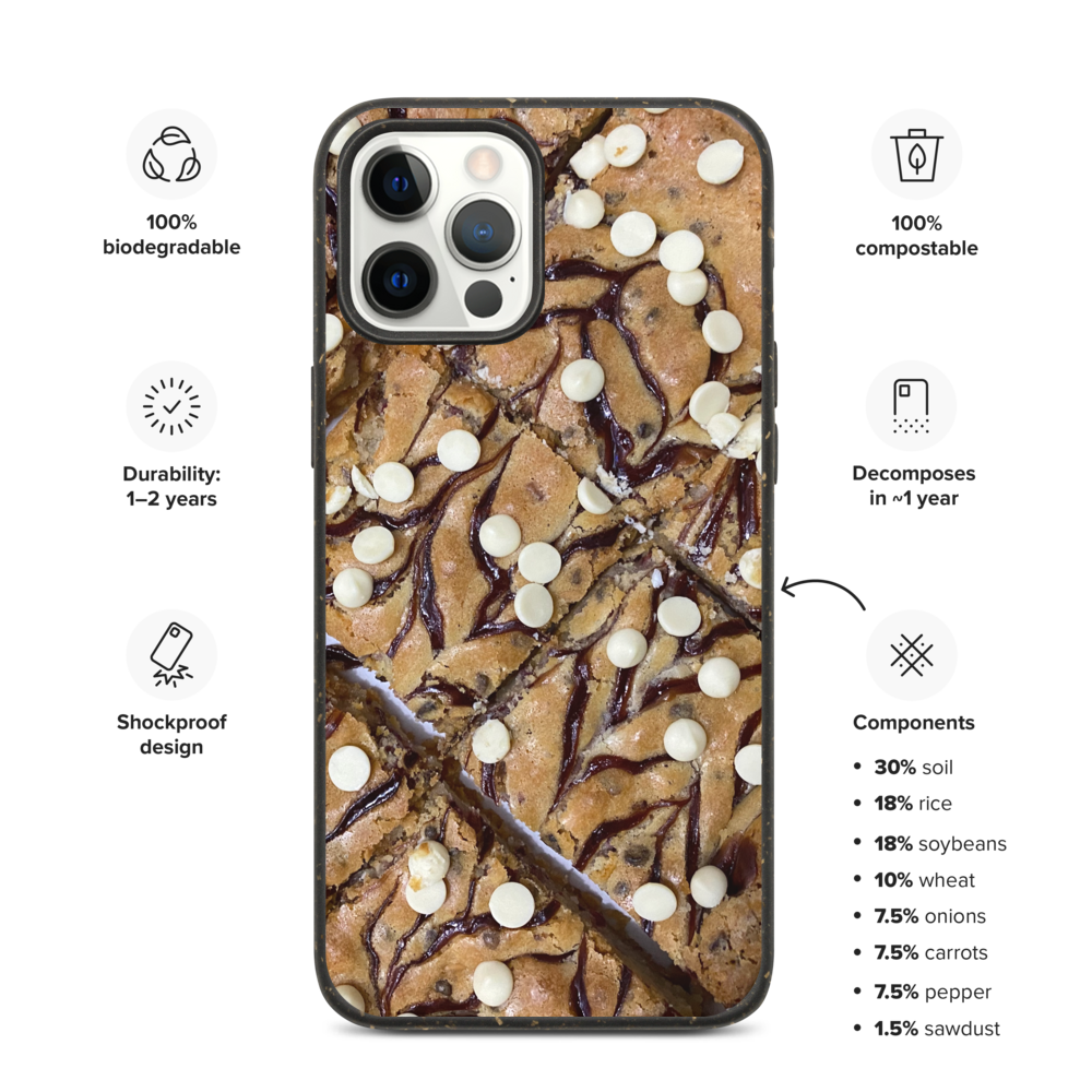 Biodegradable Blondie Print iPhone Case